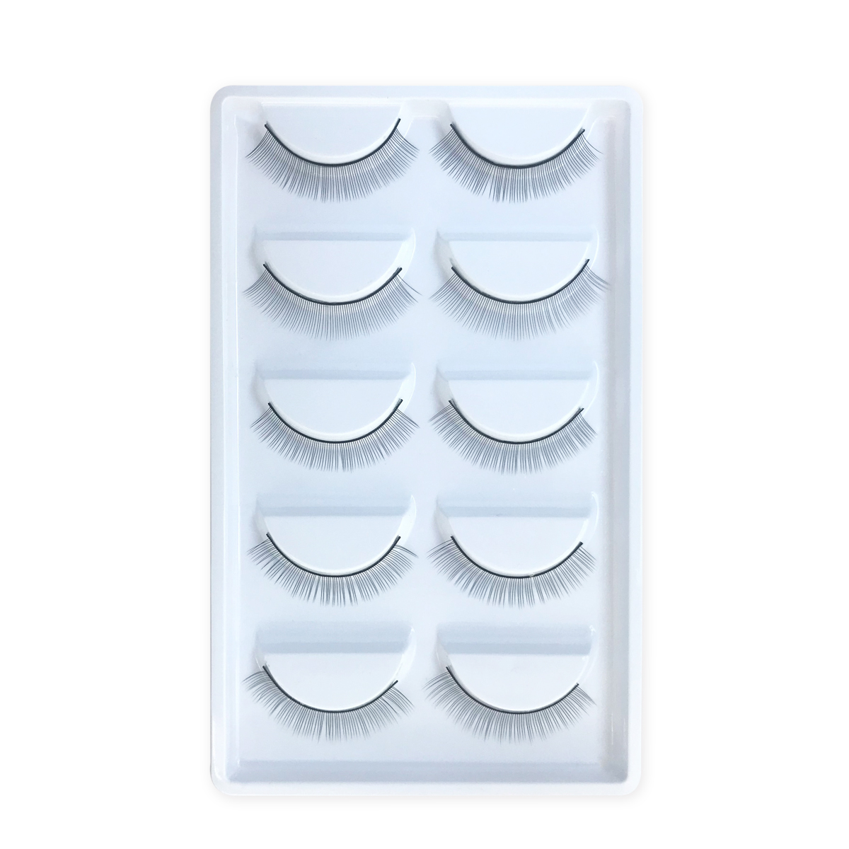 Economic practic synthetic eyelash in 5 pairs JH79 Obeya beauty lashes